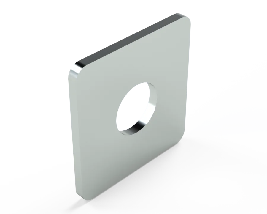 Vierkantscheiben / Klemmplättchen ähnl. DIN 436