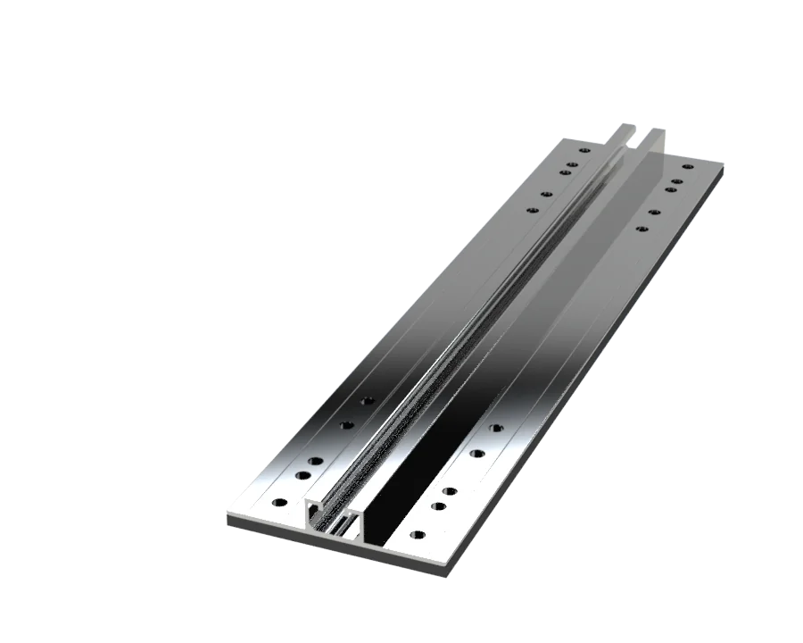 Montageschienen Trapez vorgebohrt