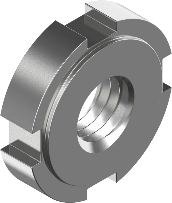 Nutmuttern mit Feingewinde DIN 1804