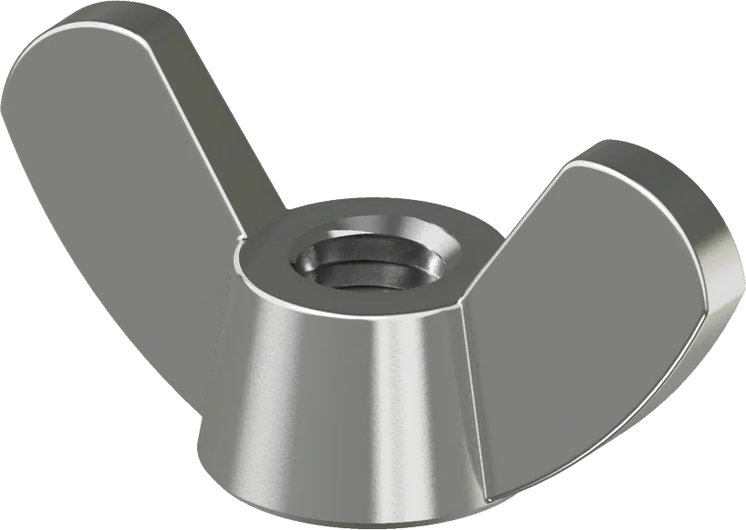 Flügelmuttern, amerikanische Form (eckige Form) ~DIN 315 AF