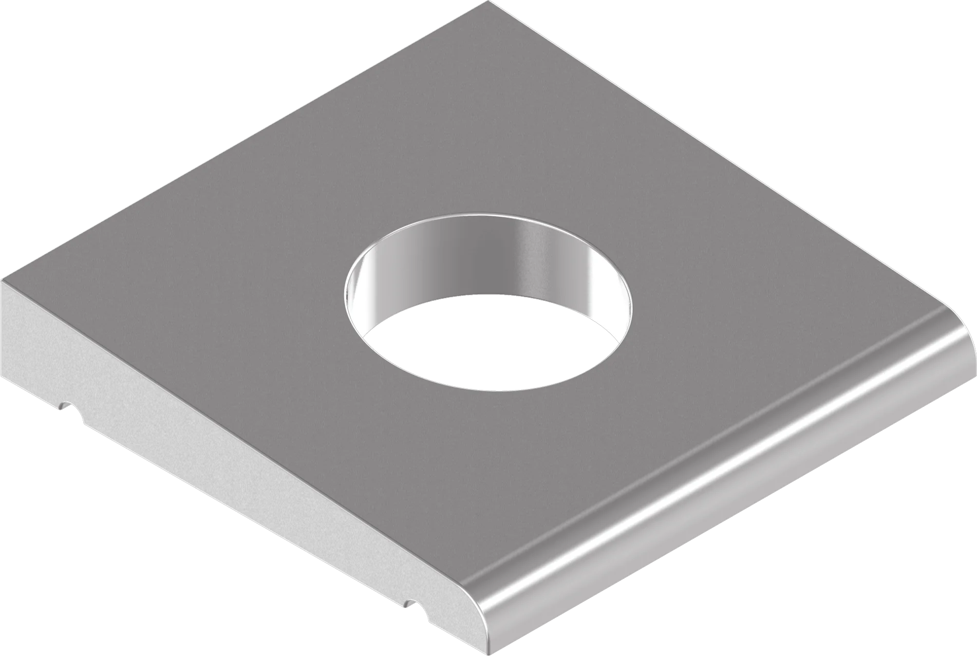 Keilscheibe für U-Träger, vierkant, 8% DIN 434