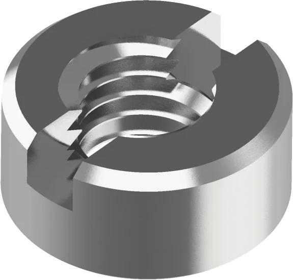 Schlitzmuttern DIN 546