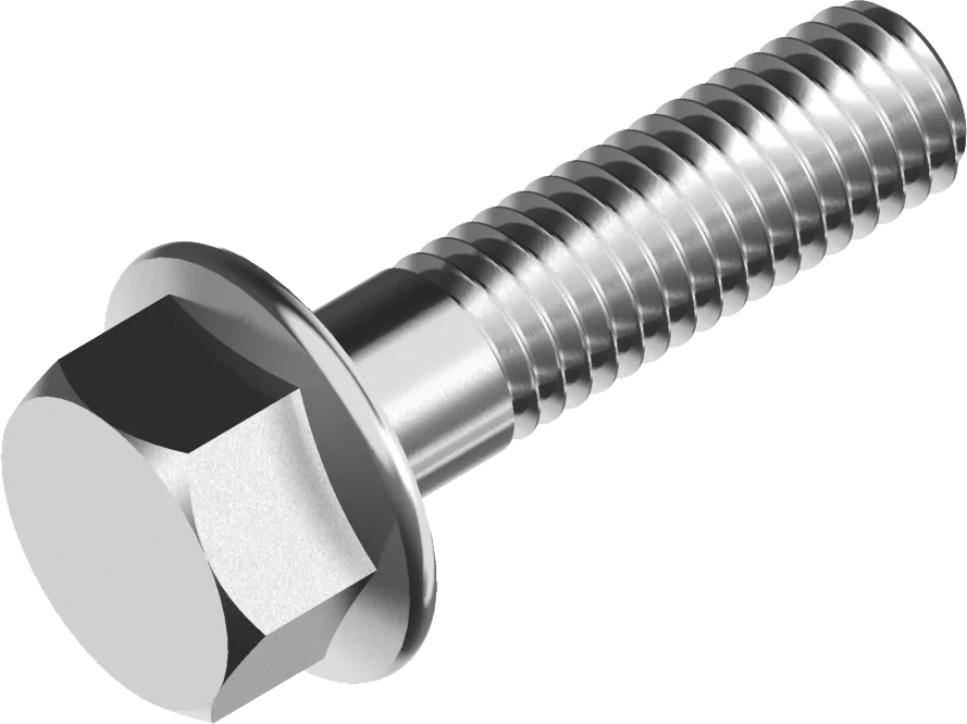 Sechskantschrauben mit Flansch ~DIN 6921