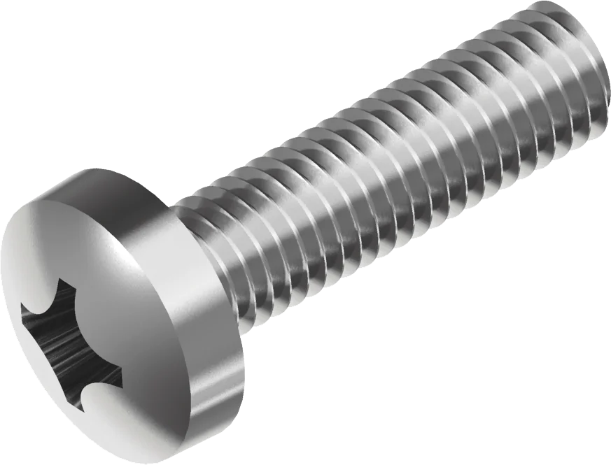 Linsenschrauben Phillips Kreuzschlitz H DIN 7985