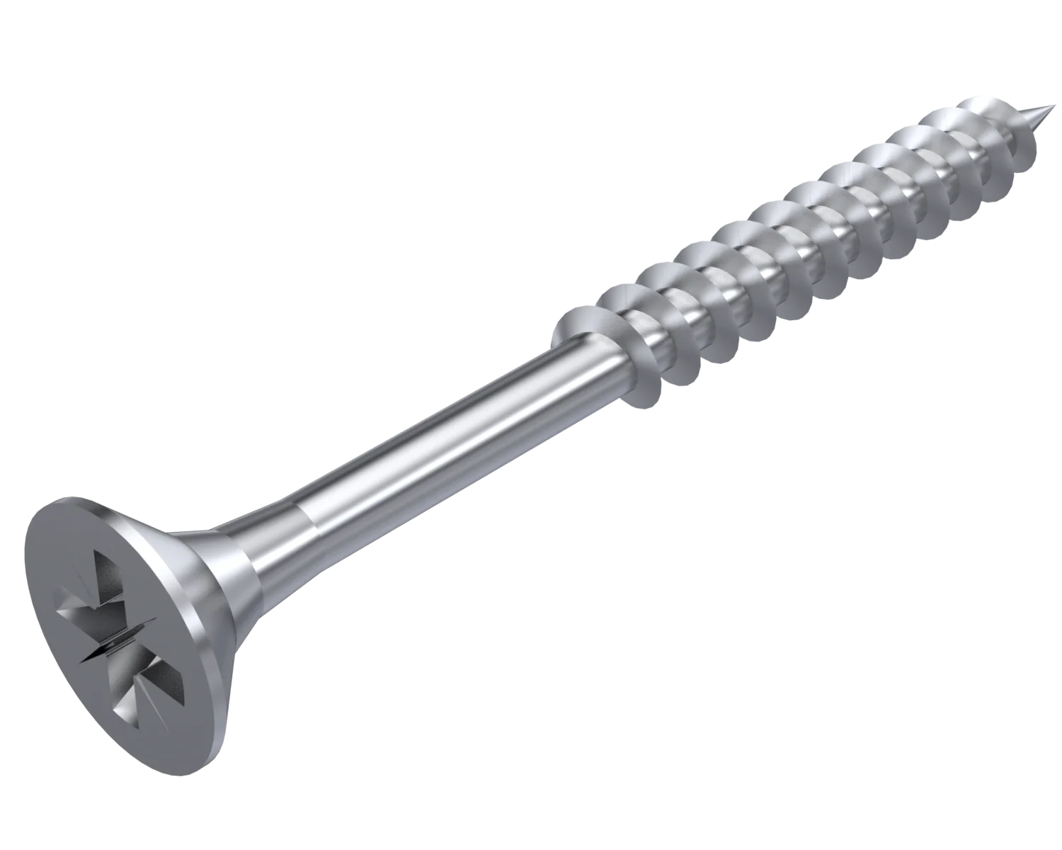 Senkkopf Spanplattenschrauben Teilgewinde Kreuz-Schlitz