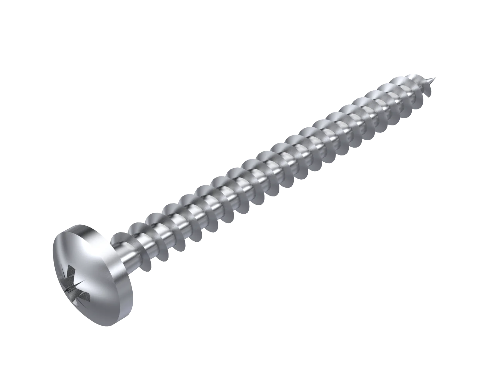 Panhead Spanplattenschrauben Vollgewinde Kreuz-Schlitz