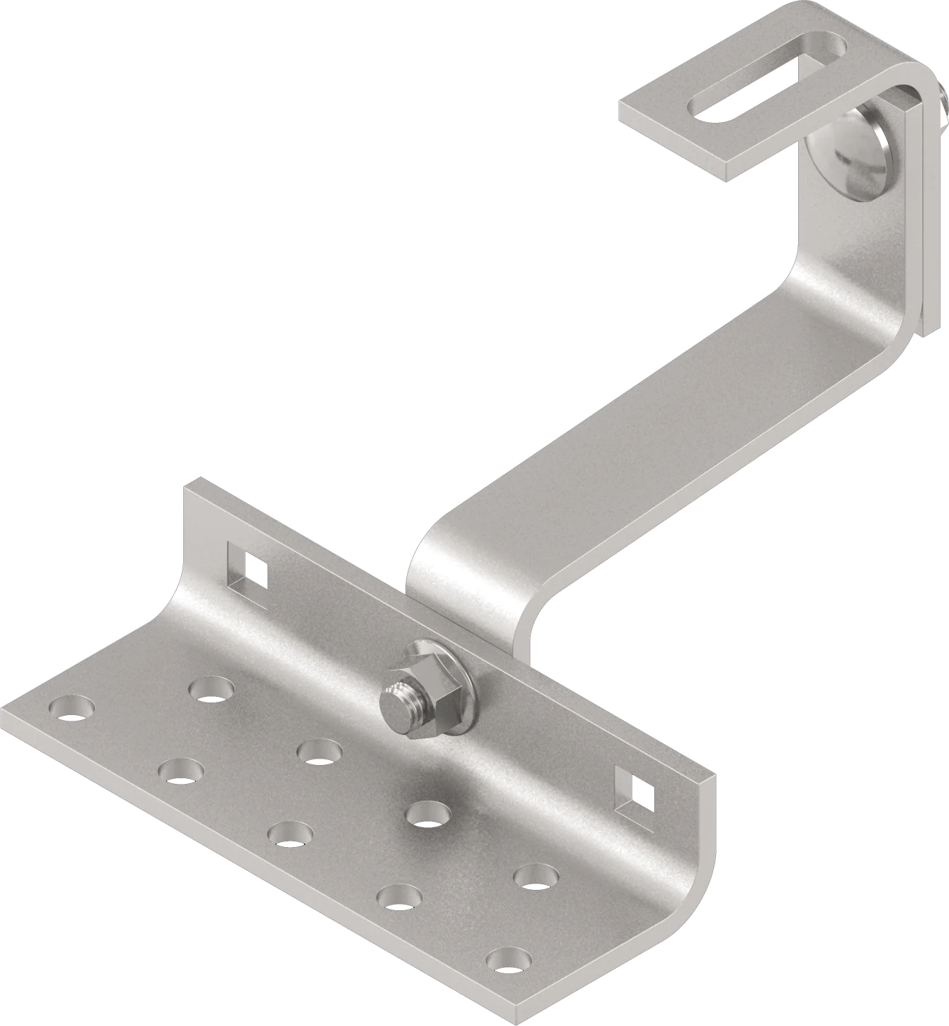 Dachhaken Edelstahl A2 3-fach verstellbar